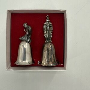 Vintage REED & BARTON 12 Days of Christmas‎ BELLS Ladies Dancing / Colly Birds